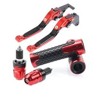 Bremshebelsets Kompatibel Mit Yamaha Für XMAX 125 200 250 400 2009-2019. Einstellbarer Motorradbremskupplungshebel-Lenkergriff Endet Zubehör