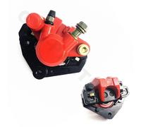 BREMSSATTEL 1-KOLBEN für 50-90cc ROLLER in ROT * z.B. BENZHOU YIYING REX JINAN QINGQI TANK MKS AGM GMX BAOTIAN FLEX TECH HYOSUNG KYMCO CHINA ROLLER GY6