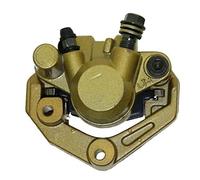 Bremssattel 1 Kolben vorne Gold - kompatibel mit GY6 50ccm Roller, PGO, Adly, Baotian,Muz/MZ, Rex, Puma, Tank, Yamaha, Zongshen, Kymco Agility