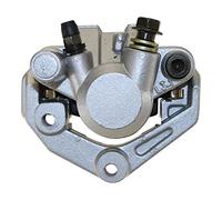 Bremssattel 1 Kolben vorne Silber - kompatibel mit GY6 50ccm Roller, PGO, Adly, Baotian,Muz/MZ, Rex, Puma, Tank, Yamaha, Zongshen, Kymco Agility