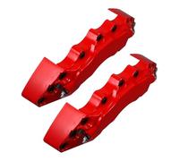 Bremssattel Abdeckung für Auto, Rot, Abs, Dekorative Radabdeckung | Stilvolle Fahrzeugdekoration, Verschleißfestes Abs, Einfache Montage, Passend für Bremssattel