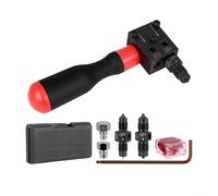 Bremssattel Bördelwerkzeug Set Für 3/16 & 1/4 Zoll Bremsleitungen, Doppelbördelung 45° SAE, Werkzeugset Zur Reparatur Mit