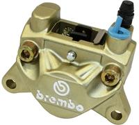 Bremssattel Rückseite Brembo P2.32F gold 84mm