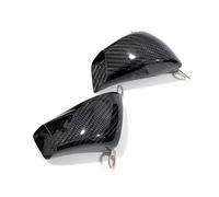 Bremssattel-Luftkühlung Fit Für DUCATI PANIGALE V4 V4S Streetfighter V4/S Carbon Fiber Motorrad Vordere Bremse Luftführung Sattel Kühler Abdeckung Bremssattelkühler(Bright diagonal)