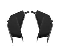 Bremssattel-Luftkühlung Fit Für Kawasaki NINJA ZX-6R 636 2024-2026 Bremssattel Kühler Motorrad Bremsscheibe Kühler Luftkühlung Kanal Seite abdeckung Bremssattelkühler(Glossy black upper)