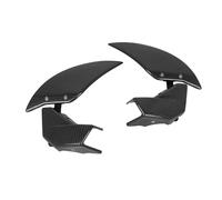 Bremssattel-Luftkühlung Fit Für Kawasaki Z900 2020-2024 Motorrad Luftkanäle Seite Abdeckung ABS Schwarz Motorrad Bremssattel Kühler Bremsscheibe kühler Bremssattelkühler(Carbon fiber look)