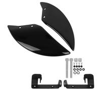 Bremssattel-Luftkühlung Fit Für Yamaha TMAX560 XP560E 2022-2025 Motorrad Vorderen Bremssattel Kühler Kühler Abdeckung Luftkanäle Bremse Kühlung Bremssattelkühler(Glossy black lower)