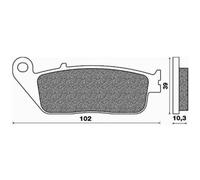 Bremssattel Paar Für Kymco XCITING I R 250 300 500 MY ROAD 700