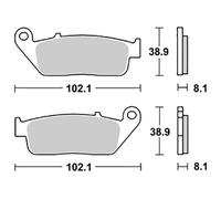 Bremssattel Paar SBS 183 HM Für Kymco 125 Downtown 2009-2016