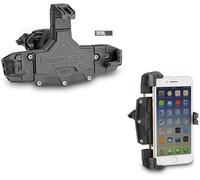 GIVI Universal Navi Halterung für Smartphone für Lenker mit Rohr-Durchmesser von 8 bis 35 mm
