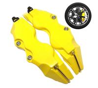 Bremssattelschutz | 2 Stück robuste 3D-Bremssattelabdeckungen, tragbare Radnabenabdeckungen,Dekoratives Bremssattel-Abdeckungs-Set, multifunktionale Bremssattel-Schutzabdeckung für Autos