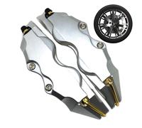 Bremssattelschutz - 2 Stück robuste 3D-Bremssattelabdeckungen, tragbare Radnabenabdeckungen | Mehrzweck-Bremssattelschutz-Abdeckungsset, universeller Auto-Rad-Bremssattel für Autoräder