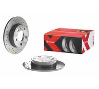Bremsscheibe BREMBO 08.7165.1X, 1 Stück