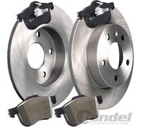 BREMSSCHEIBE 276mm MASSIV + BELÄGE HINTEN für MERCEDES A B KLASSE W246 W176