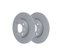 ATE Bremsscheibe 24011001511 voll 239mm 10mm für SEAT VAG