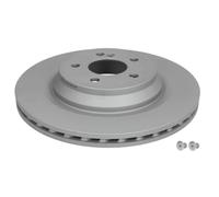 Bremsscheibe ATE 24.0124-0212.1 hinten, belüftet, hochkarbonisiert, 1 Stück