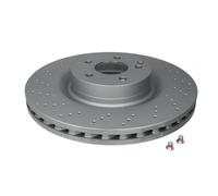 ATE Bremsscheibe 24013201381 Gelocht 350mm 32mm für Mercedes