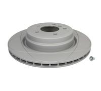 Bremsscheibe ATE 24.0322-0236.1 hinten, geschlitzt, belüftet, 1 Stück
