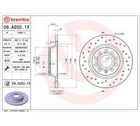 Bremsscheibe AUDI A3 1.2 TSI 08.A202.1X