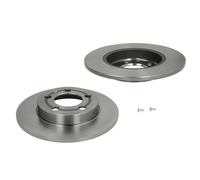 Bremsscheibe BOSCH 0 986 478 481 hinten, voll, 1 Stück
