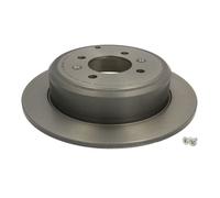 Bremsscheibe BREMBO 08.6931.11, hinten, voll, 1 Stück