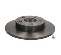 Bremsscheibe BREMBO 08.7627.11, hinten, voll, 1 Stück