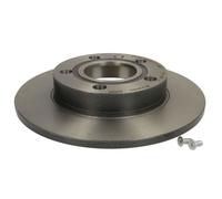 BREMBO Bremsscheibe COATED DISC LINE hinten rechts links voll 245mm für SEAT AUDI 08.9136.11