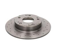 BREMBO Bremsscheibe XTRA LINE hinten rechts links Gelocht 260mm für ACURA CIIMO HONDA (DONGFENG) 08.A147.1X