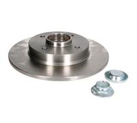 Bremsscheibe BREMBO 08.A858.17, hinten, voll, 1 Stück