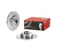 Bremsscheibe BREMBO 08.C647.17, hinten, voll, 1 Stück