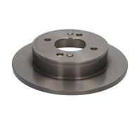 Bremsscheibe BREMBO 08.C650.11, hinten, voll, 1 Stück