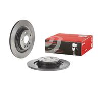 Bremsscheibe BREMBO 08.D249.11, hinten, voll, hochkarbonisiert, 1 Stück