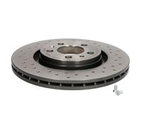 BREMBO Bremsscheibe XTRA LINE vorne rechts links Gelocht 280mm für SKODA VW SEAT (FAW) AUDI 09.7012.1X