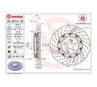 Brembo 2-teilige Bremsscheiben Ø390mm Vorne Mercedes C204 C219 Sl R230 Sls Amg Bremsscheibe: Mercedes-benz: 2304211212 Mercedes-benz: a2304211212
