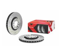 BREMBO Bremsscheibe XTRA LINE vorne rechts links Gelocht 305mm für ALFA ROMEO DODGE JEEP CHRYSLER FIAT (GAC) 09.9363.2X