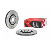 Brembo Bremsscheibe XTRA LINE 09.9935.1X – gelocht 302 mm vorne – 2x