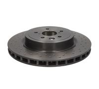 Bremsscheibe BREMBO 09.A301.11, hinten, belüftet, hochkarbonisiert, 1 Stück