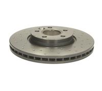 Bremsscheibe BREMBO 09.A427.1X, vorne, gelocht, belüftet, perforiert, 1 Stück