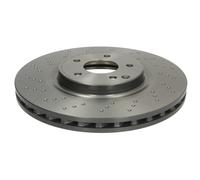 Bremsscheibe BREMBO 09.A448.21, vorne, belüftet, hochkarbonisiert, 1 Stück