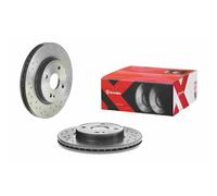 Bremsscheibe BREMBO 09.A968.1X, 1 Stück