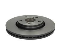 Bremsscheibe BREMBO 09.B043.11, vorne, belüftet, 1 Stück