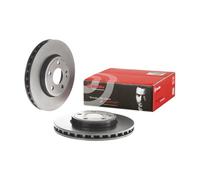Bremsscheibe BREMBO 09.B344.41, vorne, belüftet, hochkarbonisiert, 1 Stück