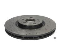 2x BREMBO Bremsscheibe COATED DISC LINE 09.B913.11