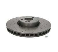Bremsscheibe BREMBO 09.D529.23, vorne, belüftet, hochkarbonisiert, 1 Stück