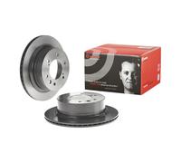 Bremsscheibe BREMBO 09.D853.11, hinten, belüftet, 1 Stück