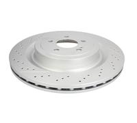 Bremsscheibe DELPHI BG9414C hinten, belüftet, perforiert, hochkarbonisiert, 1 Stück
