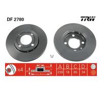 Bremsscheibe DF2780