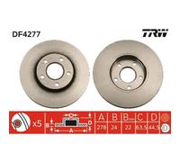 Bremsscheibe DF4277