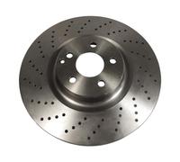 Vaico Bremsscheibe Vorderachse V30-80080 für Mercedes‑Benz – gelocht 360 mm