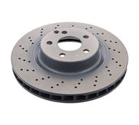 Bremsscheibe FEBI BILSTEIN 37725 vorne, belüftet, perforiert, 1 Stück